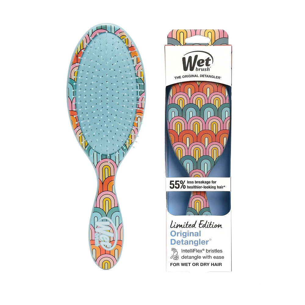WetBrush Original Detangler Sun Days Rain Bow