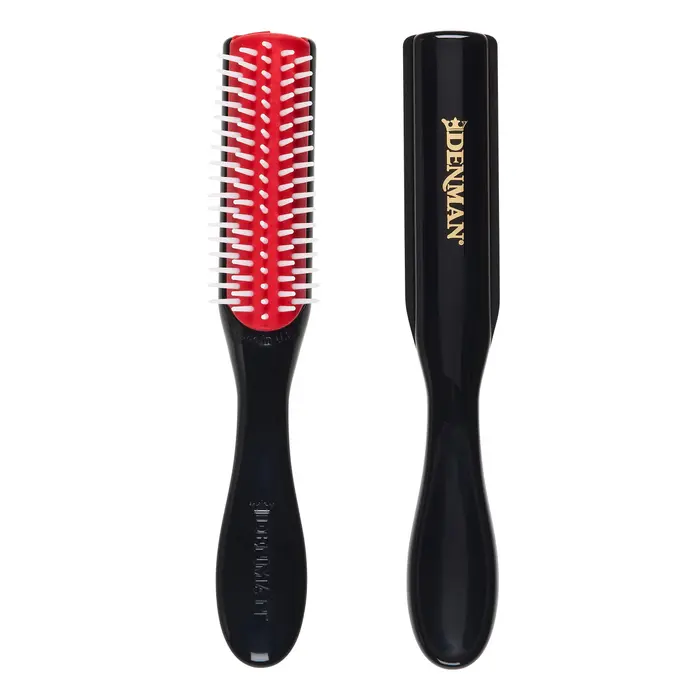 Denman D14 The Classic Mini Styler 5 Row - Black/Red