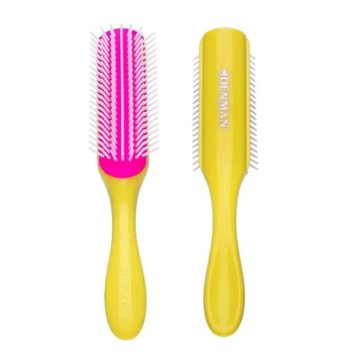 Denman D3 The Original Styler 7 Row - Honolulu Yellow