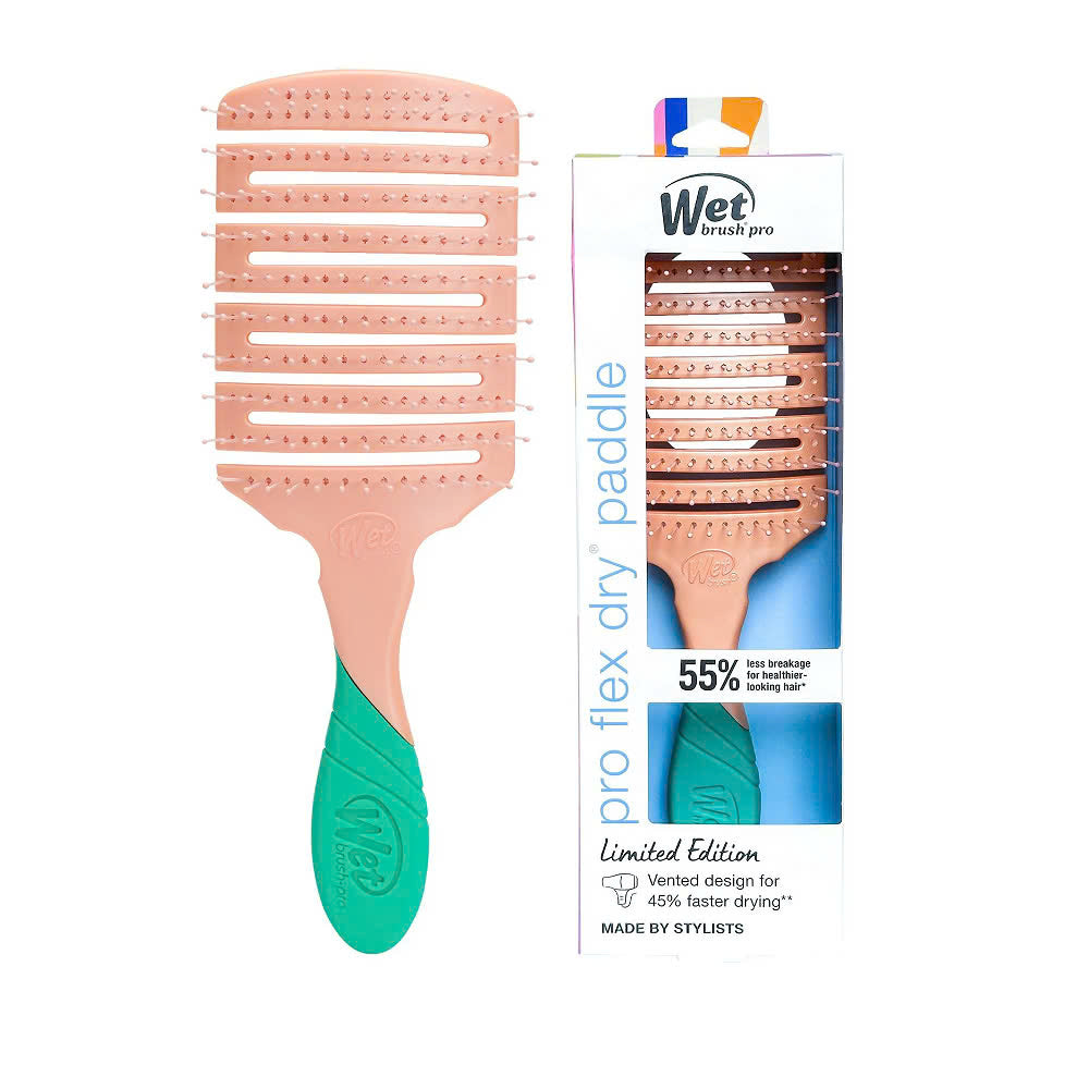 WetBrush Pro Artful Ace Flex Paddle Detangler – Flag Up