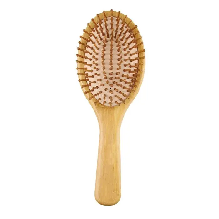BAMBOO OVAL CUSHION BRUSH