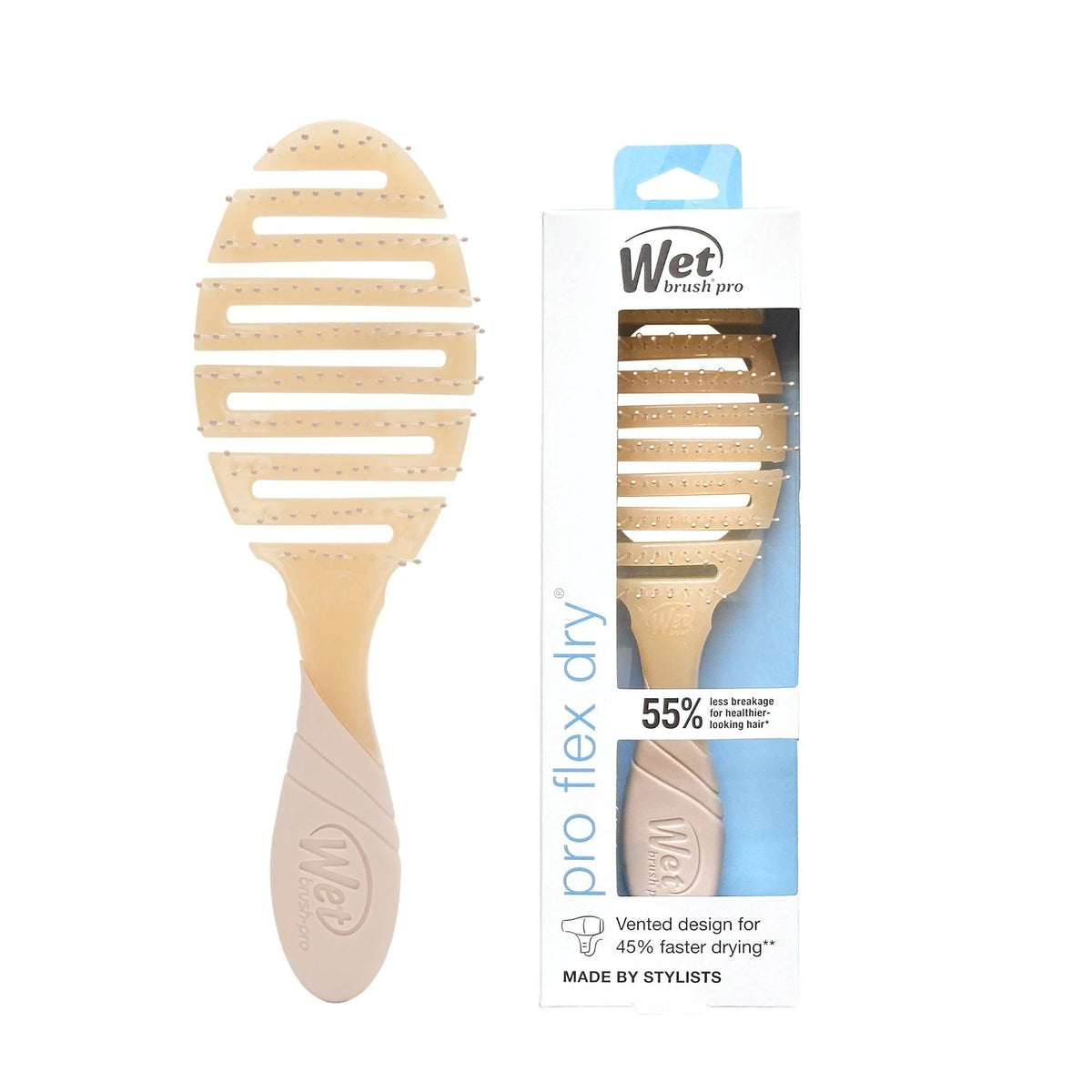 WetBrush Pro Flex Dry New Neutrals Cream