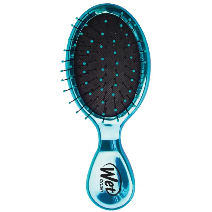 WETBRUSH MINI DETANGLER HAIR BRUSH - DAZZLERS ELECTRIC BLUE