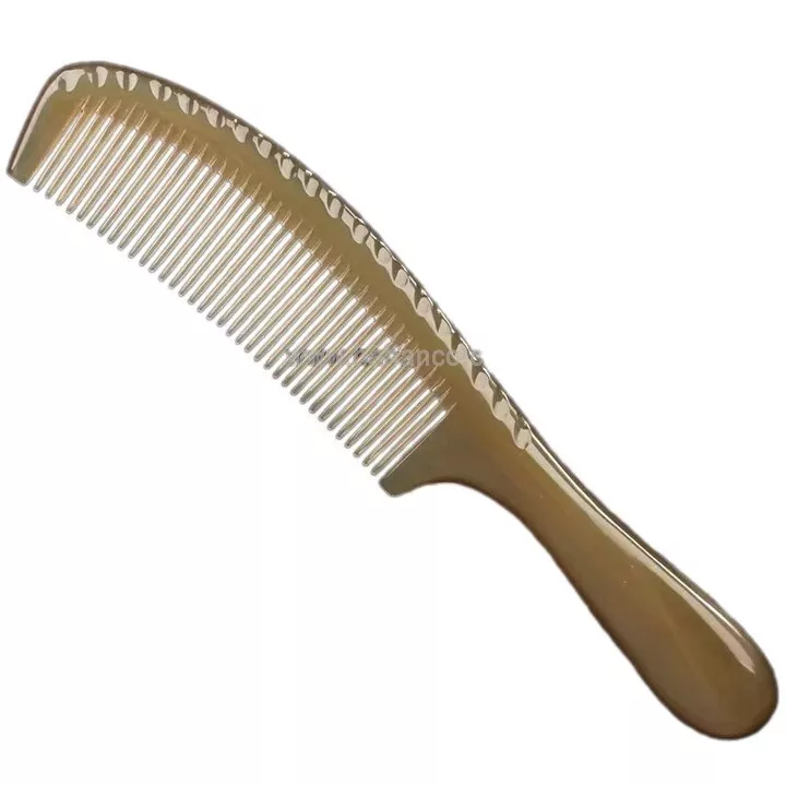 Gentle Detangling Horn Hair Comb
