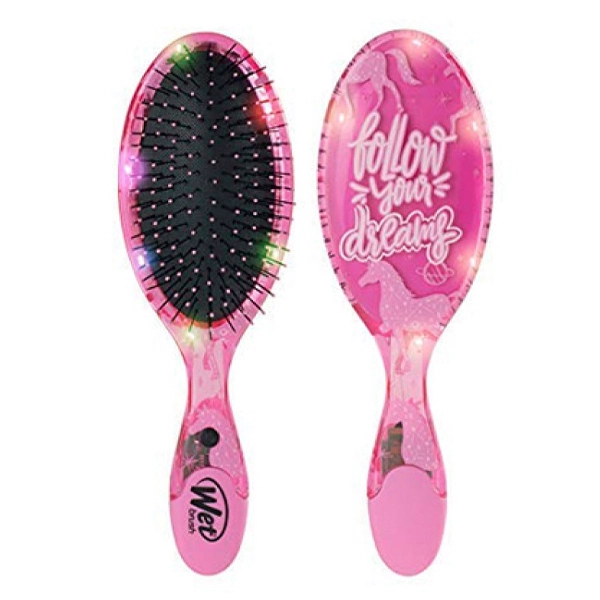 WetBrush Twinkling Lights Original Detangler Pink Unicorn