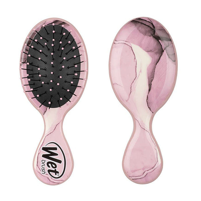 WetBrush Terrain Textures Mini Detangler - Dusty Rose
