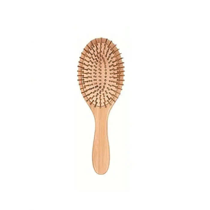 Bamboo Oval Cushion Brush - Small